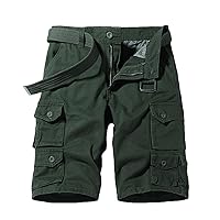 Men's Summer Hiking Shorts Stretch Cargo Lightweight Work Outdoor Shorts Multi Pockets for Camping Travel Fishing