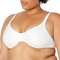 Bali Women's Minimizer Bra, Passion for Comfort Full-Coverage Underwire Bra, Seamless Cups