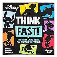 Disney Think Fast Trivia Party Game