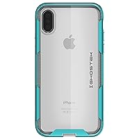 Ghostek Cloak Hybrid Wireless Charging Case Cover Designed for Apple iPhone X XS - Teal