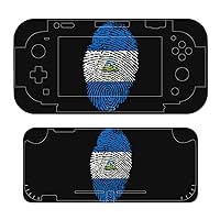 Nicaragua Fingerprint Funny Sticker for Switch Console and Switch Lite Decal Full Set Wrap Protective Cover