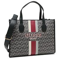 Guess S866522 Women's Tote Bag, Shoulder Bag, Black, Compatible with Chg A4, multicolor