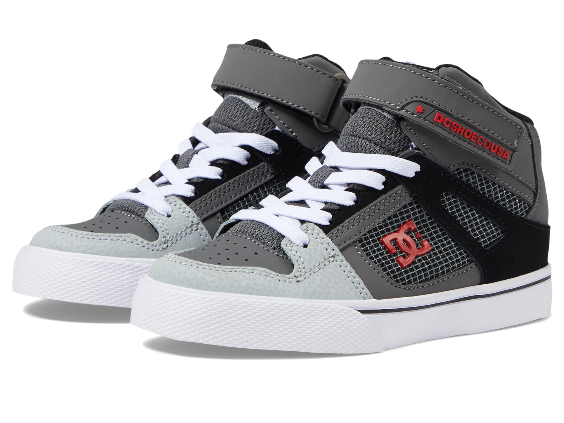 DC Unisex-Child Pure High Top Ev Skate Shoe