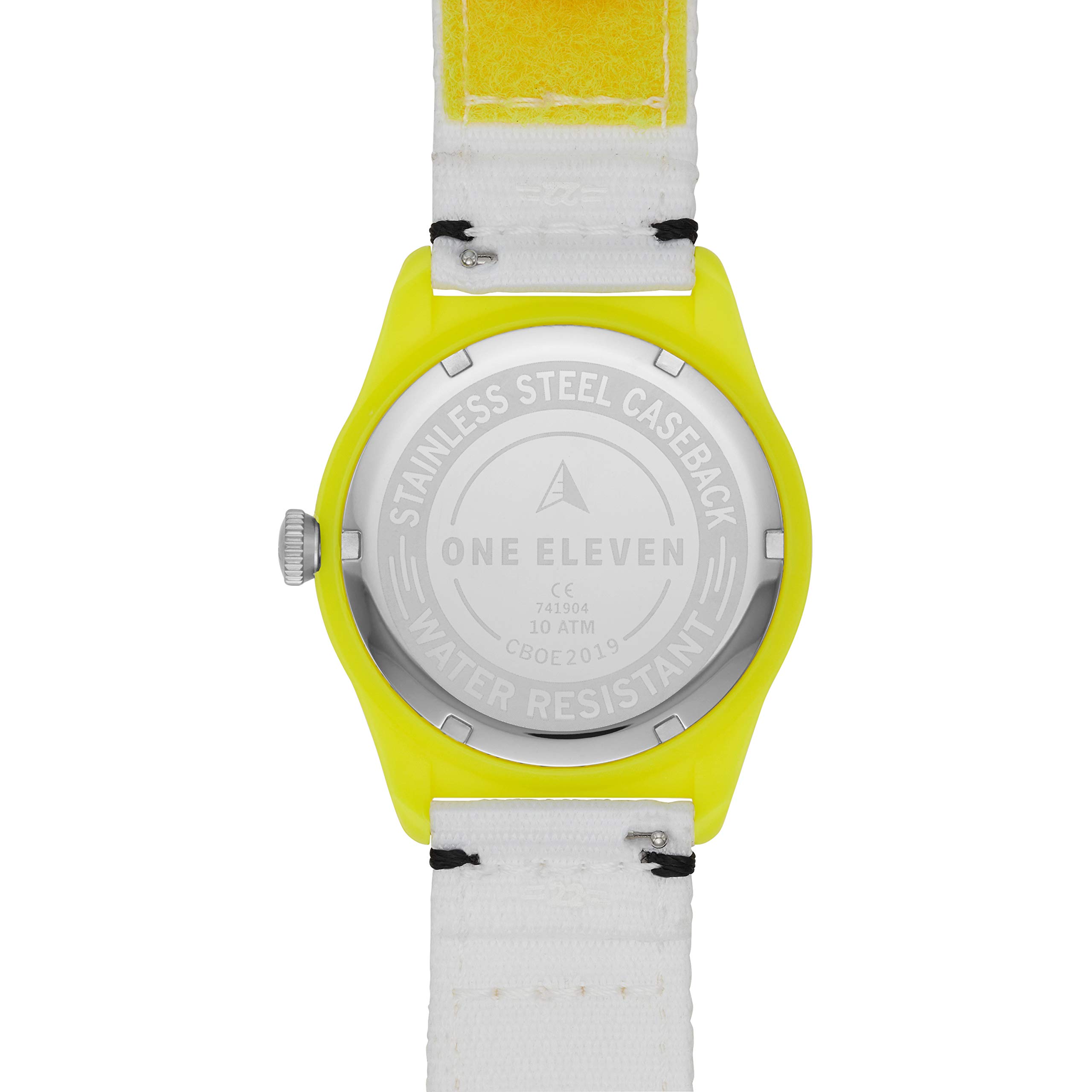 One Eleven (111) All-Gender SWII Sustainably Crafted Bio-Plastic and Recycled Nylon Casual Solar Watch