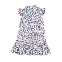 Girls Dresses Infant Short Sleeve Stand up Collar Plated Buckle Chinese Cheongsam New Year's Gown Holiday Dresses