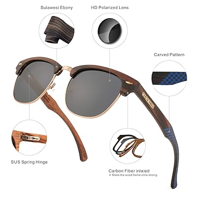 Mua COCA TREE HD Polarized Wood Sunglasses for Men and Women UV400  Protection Sports Classic Retro trên  Mỹ chính hãng 2024 | Giaonhan247