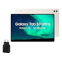 SAMSUNG Samung Galaxy Tab S9 Ultra 5G WiFi+LTE Factory Unlocked Tablet SM-X916B 14.6 Inch, Android Tablet Including S Pen EU/UK Model International Version (Beige, 12GB+512GB)