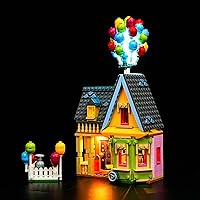BrickBling LED Light for Lego Pixar‘Up’House 43217 Building Toy Set (Model Not Included), Creative Lighting for Lego 43217