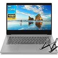 2023 Ideapad 3i 14 Inch FHD Laptop, Intel Core i3-1115G4 (Up to 4.1 GHz), 20GB RAM, 1TB SSD, Intel UHD Graphics, Bluetooth, WiFi 6, Portable College Laptop, Thin & Light, Win 11 S, with Stand