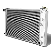 Auto Dynasty Full Aluminum 3-Row Cooling Radiator, Compatible with GMC Oldsmobile Pontiac V6 V8 MT 1978-1998, Tri-Core