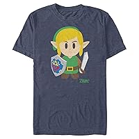 Nintendo Men's Zelda Link's Awakening Batttle Ready T-Shirt