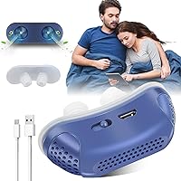 Anti Snoring Devices, Snoring Solution, Effective Snoring Prevention, Adjustable & Breathable, Snoring Solution for Men and Women, Suitable for All Nose Shapes. Blue - 04