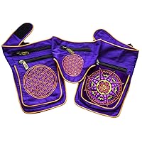 Seed of Life Beltbag Flower of Life UV Active 5 Pockets