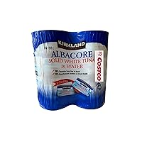 Kirkland Signature Solid White Albacore Tuna, 7 Ounce - 8 Count (Pack of 1)