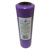 CFF25-10 Jr F2 Replacement Fluoride Filter, Fits Standard 10” Housings, Multi-Stage, Sediment, Activated Alumina, GAC Activated Coconut Shell Carbon Medias, Compression Disks,1 Count