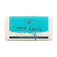 Beurre De Karité Moisturizing Collection, Shea Butter Enriched Nourishing, Soap Bar, 150 Gram, Original