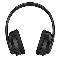 Saramonic Wireless Bluetooth 5.0 ANC Noise-Cancelling Over The Ear Headphones with 40mm Drivers and Leather Earpads (SR-BH600), Black
