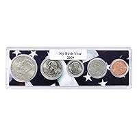 2009-5 Coin Birth Year Set in American Flag Holder Uncirculated