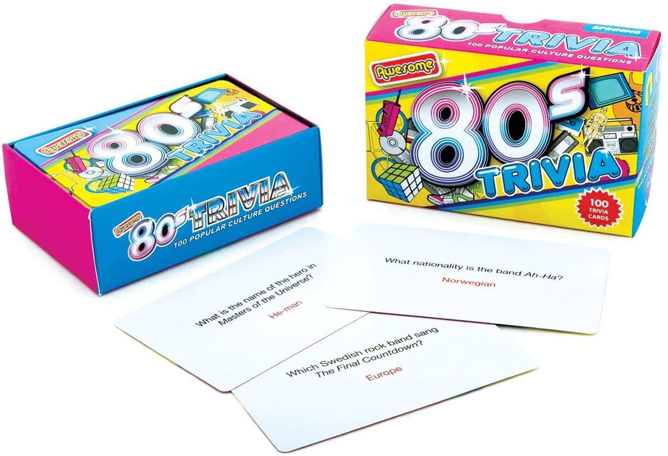 Spinning Hat Awesome 80's Trivia Game