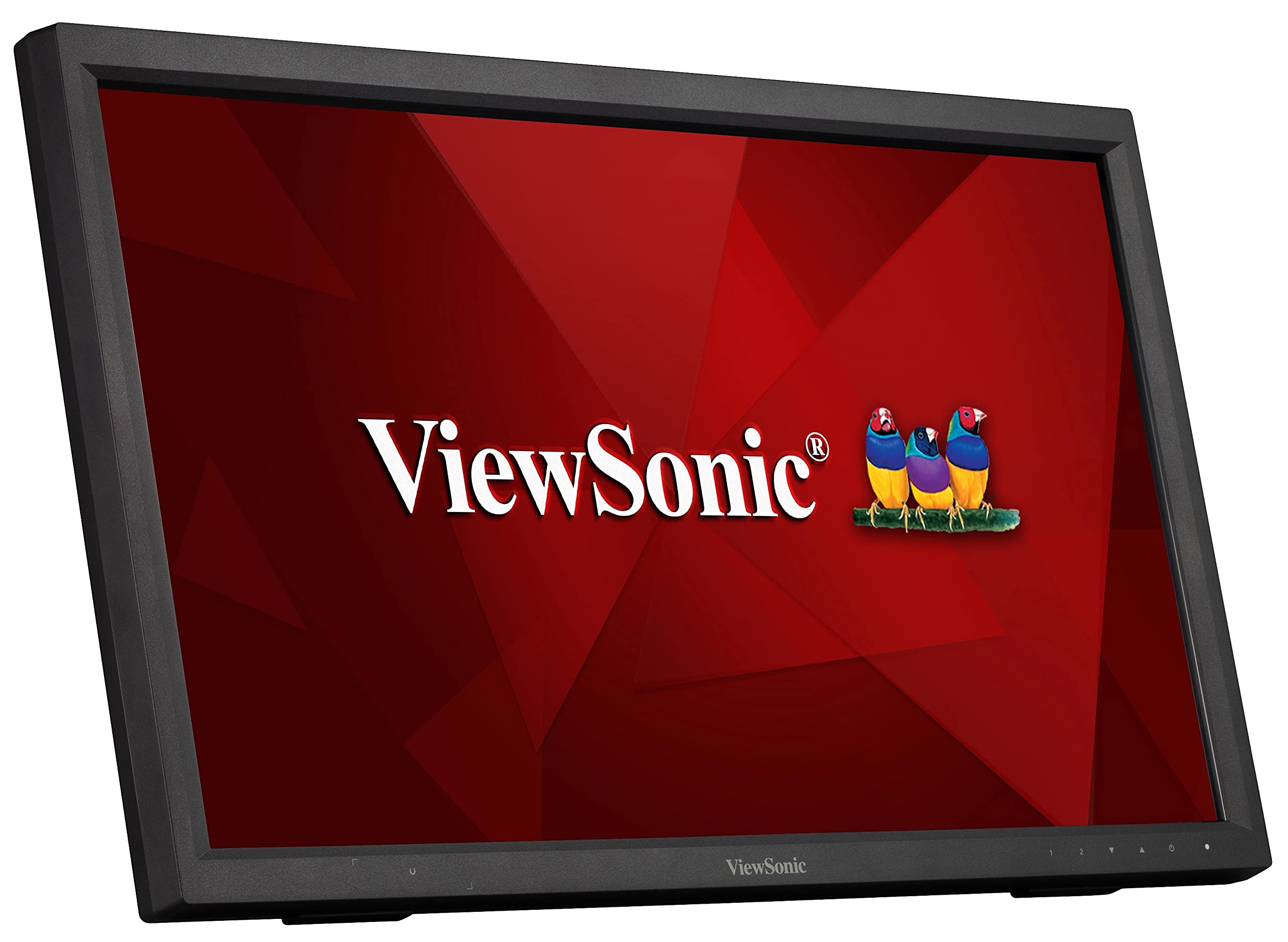 ViewSonic TD2223 22 Inch 1080p 10-Point Multi IR Touch Screen Monitor with Eye Care HDMI, VGA, DVI and USB Hub Black