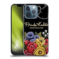 Head Case Designs Officially Licensed Frida Kahlo Efflorescence Red Florals Hard Back Case Compatible with Apple iPhone 13 Pro