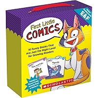 First Little Comics Parent Pack: Levels E & F: 16 Funny Books That Are Just the Right Level for Growing Readers