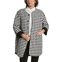 Anne Klein Women's Quilted Snap Front Jacket