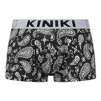 Kiniki Men's Cotton Printed Hipster Underwear
