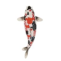 Colorful Koi Fish Kumquat Ornament - Lunar New Year Prosperity - Tet Décor & Accessory - Unique Selection for Fish Lovers (Edition 12, Large)
