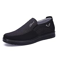 Men's Loafers Casual Slip On Dress Shoes Walking Leather Soft Boat Driving Lightweight Breathable Large Size