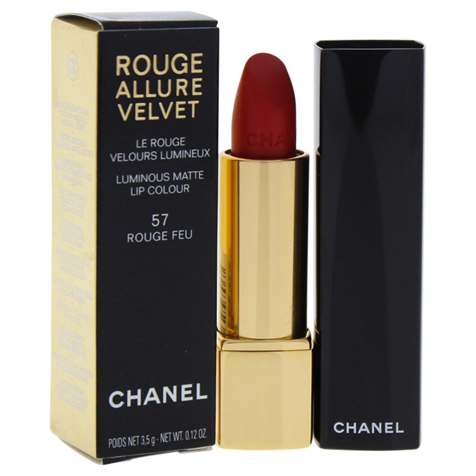Mua Son Chanel Rouge Allure Velvet 57 Rouge Feu Đỏ Cam chính hãng Son lì  cao cấp Giá tốt