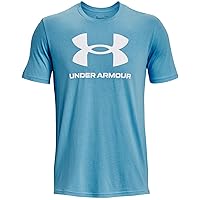 Under Armour Men's CC Sportstyle Logo Short-Sleeved Shirt, Orange, Small