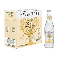 Fever-Tree Refreshingly Tonic Water, Light, 16.9 Fl Oz (Pack of 8)