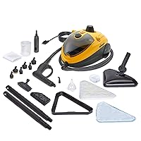 Wagner Spraytech C900134 925e Elite Steamer Multi-Purpose Mop with 20 Accessories for Chemical-Free Steam Cleaning, Hardwood Floors, Tile, and More