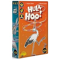 IELLO: Hula Hoo - Funny Party Game, Card Discarding, Animal Themed, Easy to Learn, Family Ages 8+, 2-6 Players, 15 Min