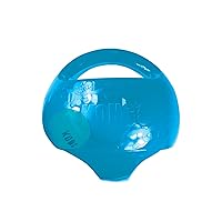 KONG - Jumbler™ Ball - Interactive Fetch Dog Toy with Tennis Ball - for Medium/Large Dogs (Assorted Colors)
