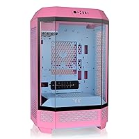 Tower 300 Bubble Pink Micro-ATX Case; 2x140mm CT Fan Included; Support Up to 420mm Radiator; Optional Chassis Stand Kit Allows Horizontal Display; CA-1Y4-00SAWN-00; 3 Year Warranty