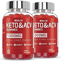 Keto ACV Gummies for Weight Loss - 1500mg Keto ACV Gummies Advanced Weight Loss - with Pomegranate Beetroot & Vitamin B12 B6 - GMO Free & Made in USA - 120 Count (2 Pack)