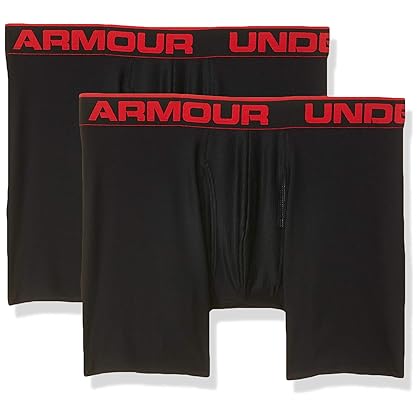 Under Armour Men's Original Series 6-inch Boxerjock Boxer Briefs- 2 Pack