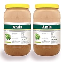 Amla Powder 1Kg (Pack of 2) - Indian Ayurveda's Pure Natural Herbal Supplement Powder