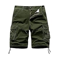 Relaxed Pockets Shorts Fit Outdoor Cargo Shorts Hiking Capri Shorts Big Tall Lightweight 4 Year
