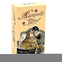 Romantic Tarot A 78-Card Deck Cards Deck Tarot Oracle Cards Game Can Available Online PDF Guidebook for Family Kids Game
