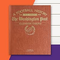 Signature gifts Personalized College Football Newspaper History Book, A3 Large Deluxe Hardcover - College Football Fan, Alumni, Students Keepsake Gift