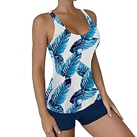 Swimming Suits for Women Full Cover 2 Pieces Womens Modest Swimsuits for Older Women