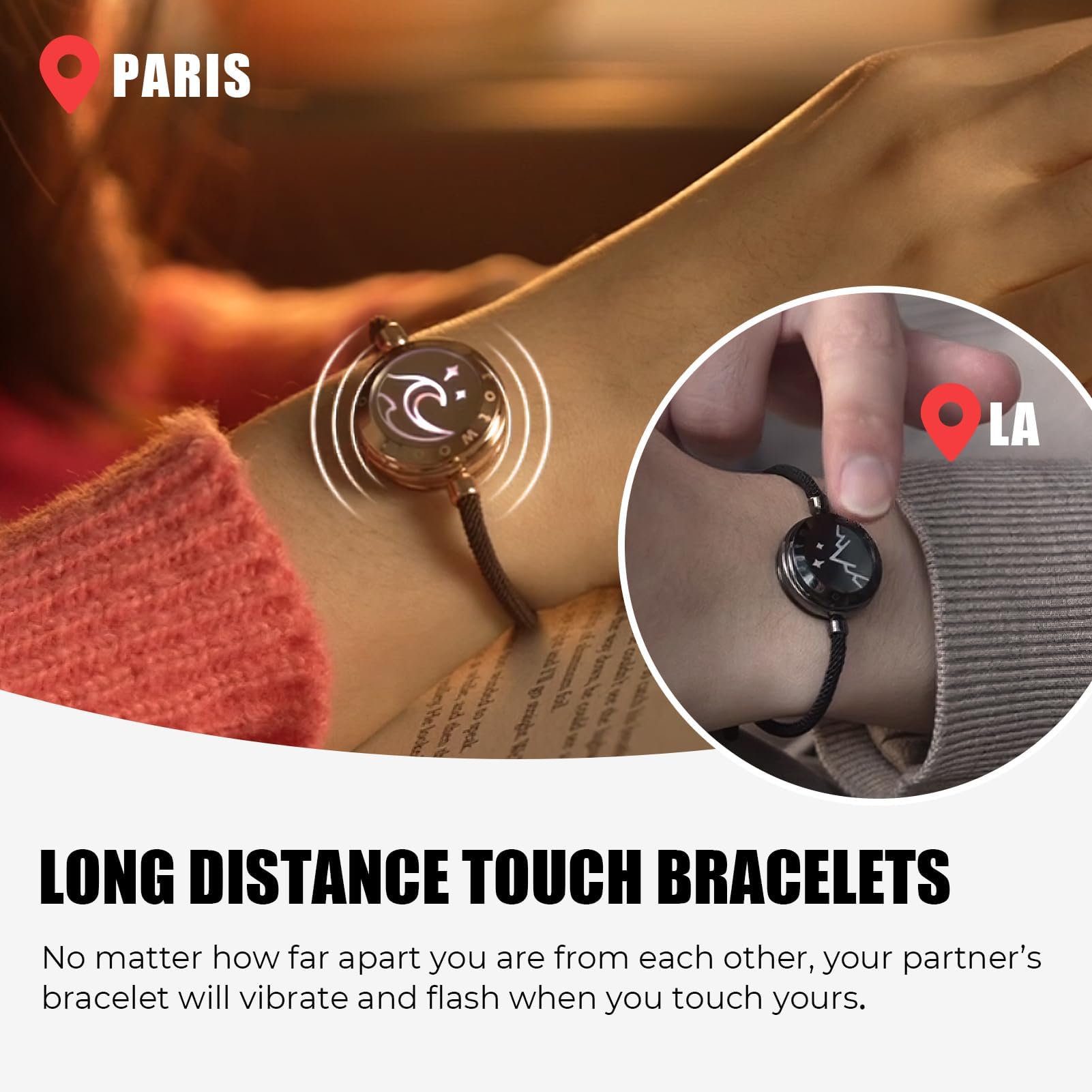 Shop Couple Long Distance Bracelet with great discounts and prices online -  Sep 2023 | Lazada Philippines