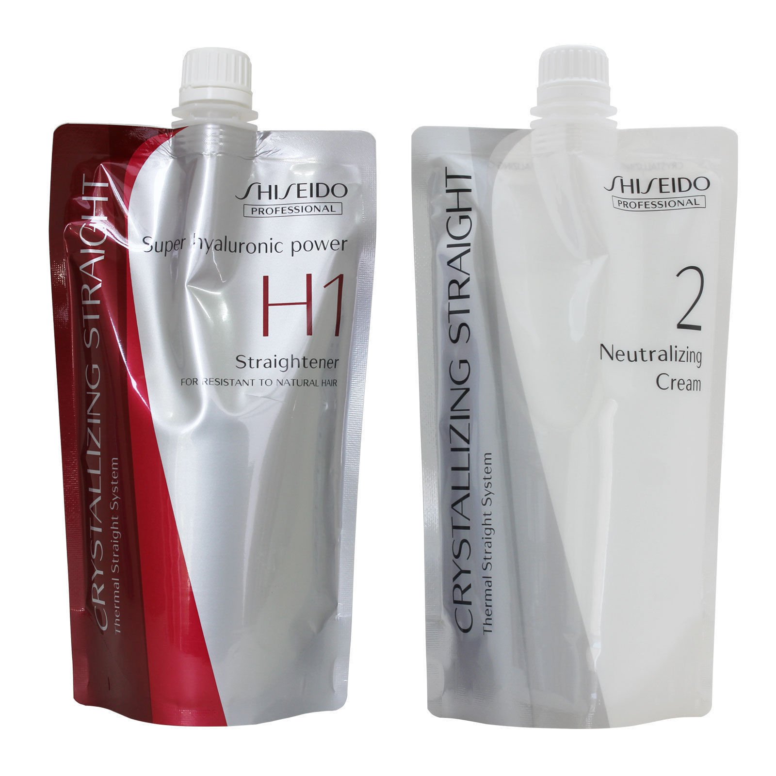 Mua Hair Rebonding Shiseido Professional Crystallizing Hair Straightener  (H1) + Neutralizing Emulsion (2) for Resistant to Natural Hair trên Amazon  Mỹ chính hãng 2023 | Fado
