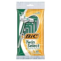Shaver Mens Twin Select Sensitive 10 Count (Pack of 6)