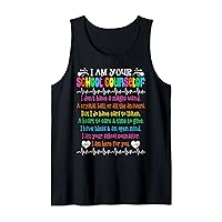 Funny School Counseling Week I Am Your School Counselor Tank Top