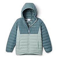 Columbia Boys' Powder Lite Hooded Winter Jacket