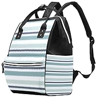 Raw Edge Diaper Bag Travel Mom Bags Nappy Backpack Large Capacity for Baby Care